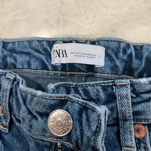 Zara full length denim jeans - Picture 4 of 4